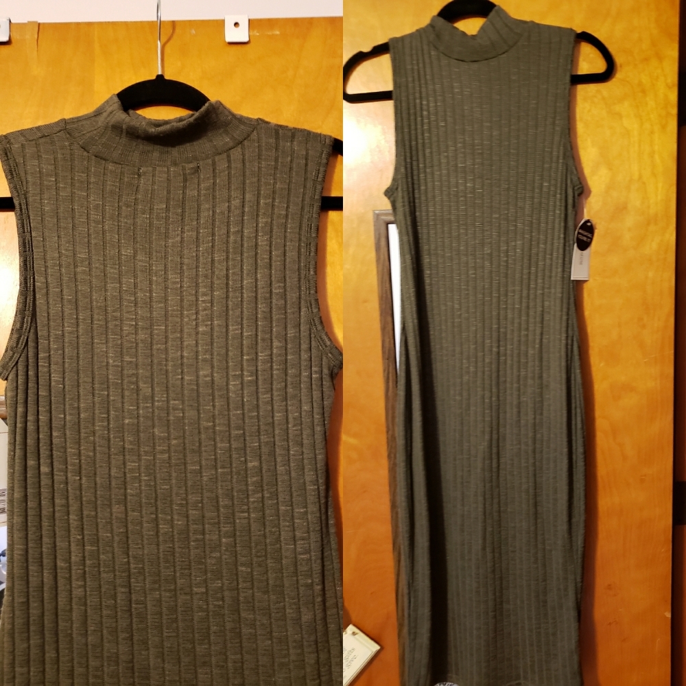 Midi sweater dress